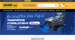 Desktop Screenshot of novimp.com