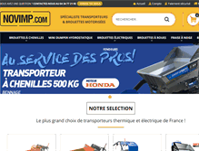 Tablet Screenshot of novimp.com
